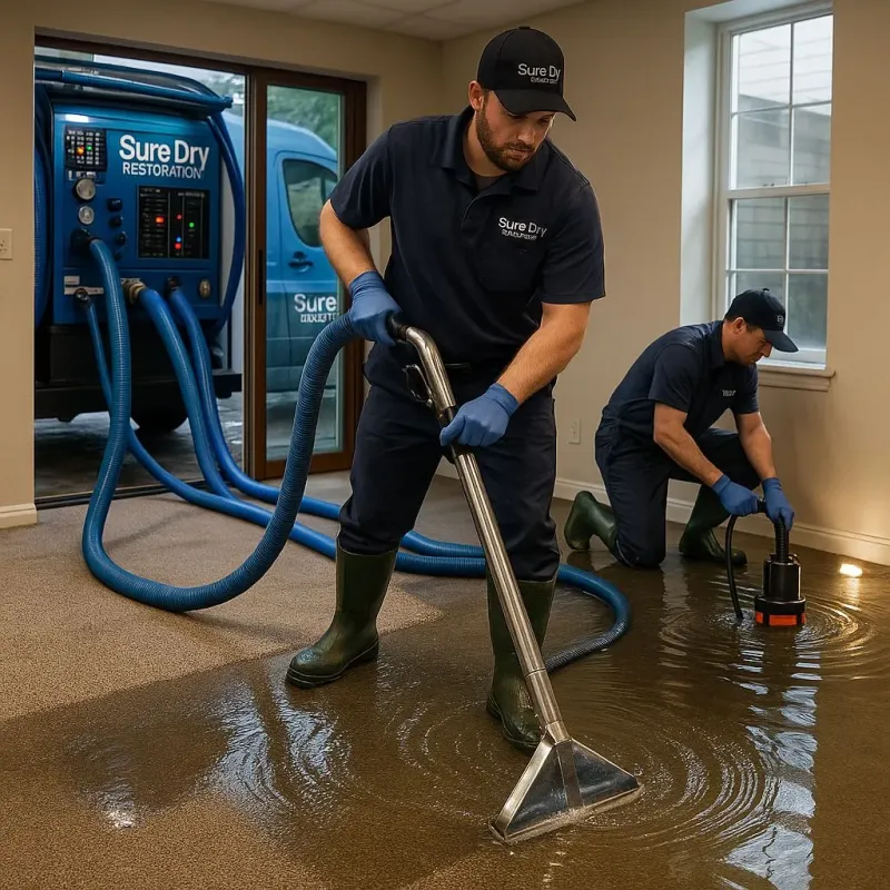 Water Extraction and Removal process in Beavercreek, OH